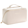 Rymlig necessär / sminkväska Beige