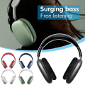 Miniatyrbild 3 av 5: P9 Over-ear Hörlurar Minnesskum Full Cover Headset Aktiv Brusreducering Silvery