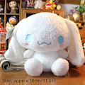 Miniatyrbilde 2 av 4: 40 cm koselig Cinnamoroll-bamse: Perfekt trygg følgesvenn og gave til barn og Sanrio-fans - Forbedre lek og komfort!