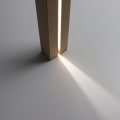 Miniatyrbild 2 av 5: Led Trä Display Bas 8 Färger Rektangel Display Piedestal Ljus Display Bas