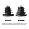 Miniatyrbilde 3 av 5: Tetningsring i gummi for DEEBOT X1 T10 T20 N9+ Serie robotstøvsugere basestasjon ren & avløpsvannstank