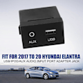 Miniatyrbillede 2 af 5: USB/iPod/AUX Audio Input Port Adapter Jack 96120-F2000 Til 17-20 Hyundai Elantra 12