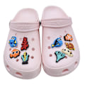 Miniatyrbild 2 av 5: 100 st Cartoon Finding Nemo Skocharm Dekoration för DIY Croc Clog Sandaler Tillbehör