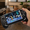 Miniatyrbild 4 av 5: Grips Hand Grip Joypad Flexibel Handgreppfäste Stöd Passar för PSVita Vita 1000 PSV1000 PCH-