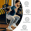 Miniatyrbild 4 av 5: 2 st. Kork Squat Wedge Block Halkskydd Squat Ramp, Squat Platcompatible withm kompatibel med Hälhöjare