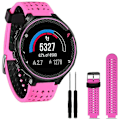 Miniatyrbillede 4 af 5: Udskiftning af silikoneurrem til Gar-min Forerunner 220 735 Approach S20 S5 S6 Black-White
