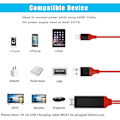 Pikkukuva 3 / 5: [Apple MFi -sertifioitu] Lightning-HDMI-kaapeliadapteri - 1080p digitaalinen synkronointi näyttöön