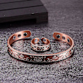 Miniatyrbillede 3 af 5: Kobber Magnetisk Helbredende Armbånd Mod Gigt, Karpaltunnelsyndrom Smertelindring