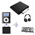 Miniatyrbild 3 av 4: 30-stifts Bluetooth-ljudsändare för iPod Classic, iPod Nano Touch, trådlös stereoljudadapter Bl