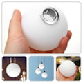 Miniatyrbillede 4 af 4: Glas Globe Lampeskærm Udskiftning Lampe Cover Kugleformet Lysekrone Lampeskærm
