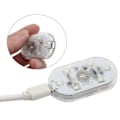 Pikkukuva 4 / 5: LED-lamppu skootterin yöajoon, skeittilaudan varusteet
