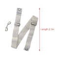Miniatyrbillede 3 af 4: Tennis Net Center Strap til Sports Practicing Public Court Contest Udstyr