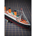 Miniatyrbild 5 av 5: Det är en pusselgåva av 3D metallpussel Titanic modellfartyg kryssningshantverk Barnens pedagogiska pussel