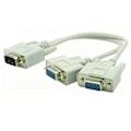 Pikkukuva 3 / 5: Sinknap 2 VGA SVGA Monitor Uros-uros Y-jakajakaapeli 15-nastainen ulkoinen sovitin