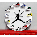 Miniatyrbild 4 av 4: Laiseng Aj Klock Baskettillbehör 3d Tredimensionell Skoform Aj1-12 Generation Väggklocka Liten Flygare Skor Jordan Klocka