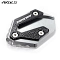 Miniatyrbilde 1 av 5: For Yamaha Tracer 900 /gt 700 /gt Tracer 9/gt 7/gt Mt-09 Sp Mt07 Cnc Side Støtteutvidelse Og Dekkventil Lufthetter