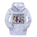 Pikkukuva 1 / 2: Pop Taylor Swift The Eras Tour Huppari Tytöt Pojat Hupullinen Paita Pusero Topit 9-14 Vuotiaat Lapset Teinit Laadukas 11-12 Years Gray