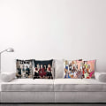 Pikkukuva 5 / 5: Kpop Blackpink Twice Kaksisuuntainen Valokuvatyynyliina Kill This Love Tyynynpäällinen Koti Dekor 18\"x18\"  (xq)