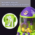 Miniatyrbilde 3 av 4: Mini Claw Machine Arcade Spill - Vinn premier med Fidget Sensory Toy som julegave green