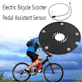 Miniatyrbillede 2 af 5: E-cykel Ombygningssæt 5 Magnet PAS System Assistent Sensor Elektrisk Cykel Scooter Pedal Assistent
