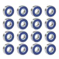 16 st Professionella friktionsfria Abec 9 Skateboard Roller Wheels Hög precision axlar Lagerstål
