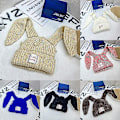Miniatyrbillede 4 af 5: Kanin Langøre Hat Strikket Hat Varmt Hætte Unisex Hætte Beanie Langøre Hat Bunnyhat