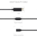 Miniatyrbilde 2 av 5: For Logitech G920 Pedal USB-ledning/ Adapter Rattkabel Svart