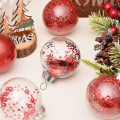 Miniatyrbilde 3 av 5: 16 stk gjennomsiktige julekuler