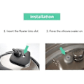 Miniatyrbillede 5 af 5: Reservedele til Instant Pot Duo 5, 6 Quart Qt, herunder O-ring, dampventil og flydeventilspakning