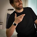 Miniatyrbillede 2 af 5: Læder Link Armbånd til Apple Watch Band 42mm Original Magnetisk Loop Armbånd til iWatch Series 3 5 4 6 SE 7 Watch Band