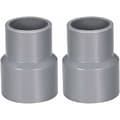 40 mm x 32 mm PVC-rörreduceringskoppling Nav DWV Grå 2 st