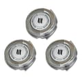 3 stk. Erstatningsbarberhoder - Erstatning for Philips No-relco R-azor HQ8 Dual-Precisions