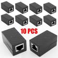 10x RJ45 Åskledare Adapter Ethernet Överspänningsskydd Skydda Enhet tF FP