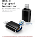 Miniatyrbild 2 av 5: Lightning Han till USB3.0 Honadapter OTG-kabel för iPhone 12 11 Xr X XS 8 7 Plus Max Kompatibel med iPad Air Pro Mini, Stöd för Kamerakortläsare M