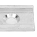 Miniatyrbillede 3 af 5: 6 stk. Aluminium Kajak Adapter Anodiseret Tæt Forbindelse Skinne Adapter Plader med O-ring til FeelFree
