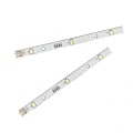 Miniatyrbild 3 av 4: Black Friday 2x LED-list kompatibla med Rongsheng Hisense Logik Kylskåp Frysar Mddz-162a 1629348 Newway