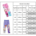 Miniatyrbillede 2 af 2: 3-8 år Børne Piger Frozen Elsa Anna Print Elastisk Talje Bukser Bukser Purple 5-6 Years