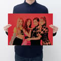 3 stk BlackPink Gruppe 3 Maxi Plakater