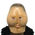 Miniatyrbild 1 av 5: Rolig Prank Latex Rumpa Huvud Mask Vuxen Röv Cosplay Prop  Fest Kostym Tillbehör Vuxna Barn Nyhet Skämt Leksaker