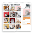 Miniatyrbild 3 av 5: 2025 Upprörda Kattkalendern - Ett Perfekt Roligt Sätt att Hålla Sig Organiserad 2025 Kattkalender