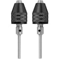 Miniatyrbild 1 av 5: 2 st 3,6 mm rundskaft mini elektrisk chuck nyckellös adapter snabbväxlande chu