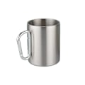 Miniatyrbild 1 av 5: Utomhusmugg, Campingmugg, Kompakt och Lätt, 200 ml, Skruvad Karabiner