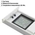 Miniatyrbild 3 av 5: Max Min Digital Termometer för Växthus för Inomhus- eller Utomhusbruk