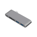 Miniatyrbild 1 av 4: USB-C-hubb, USB-C-adapter för MacBook Pro, 5-i-1-adapter kompatibel med