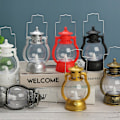 Miniatyrbild 5 av 5: Mini Lyktor 2st Led Små Lyktor Bärbar Retro Fotogenlampa