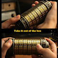Miniatyrbild 2 av 5: Cryptex Da Vinci Code Mini Cryptex Låspusselboxar med dolda