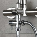 Miniatyrbild 3 av 5: G1/2\" Universal T-koppling i massiv mässing för handdusch