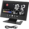 Miniatyrbild 1 av 5: Väderprognos Klocka ABS LED Multifunktionell Färgskärm Tempe