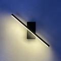 Miniatyrbild 4 av 5: Dimbar LED-vägglampa för inomhusbruk, 330° rotation, 6W, varmvit, 30 cm
