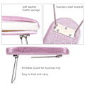Miniatyrbild 4 av 5: Nagelkudde Handstöd, Mikrofiber Läder Nagel Armstöd Kudde Fäste, Fällbar Professionell Nagelkonst Handkudde, Lämplig för Nagelsalong Skrivbordstekniker (Rosa)